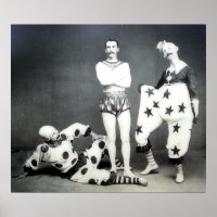 Poster Acrobat et Clowns