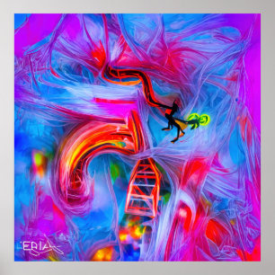 Poster Acrophobie