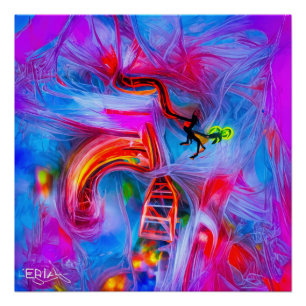Poster Acrophobie