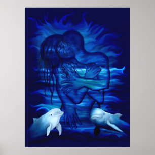 Poster Acte de passion - paire avec paire dauphin