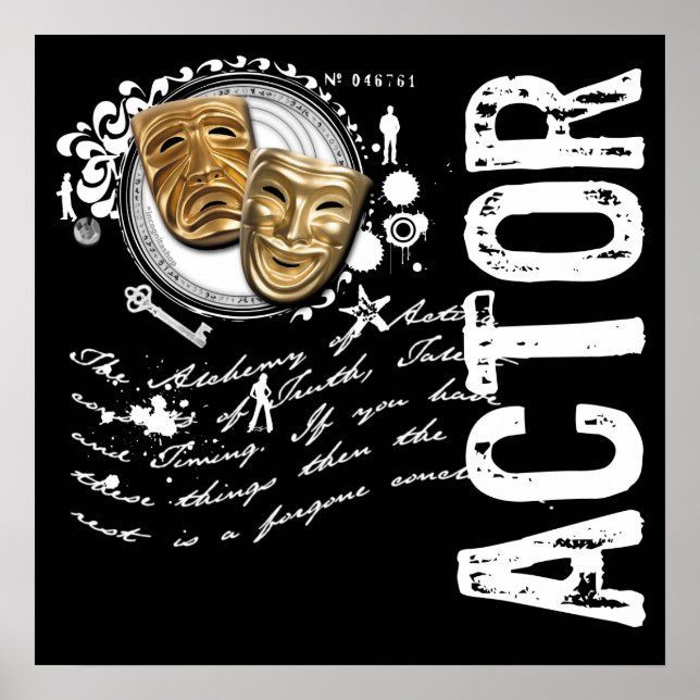 Poster Acteur Alchimie de l'action (Devant)