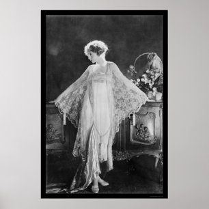 Poster Actrice Lillian Gish 1922