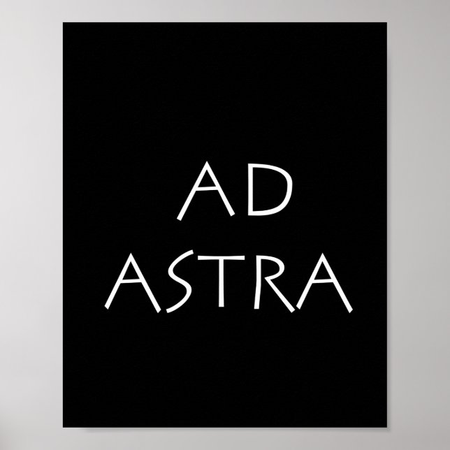 Poster Ad astra (Devant)