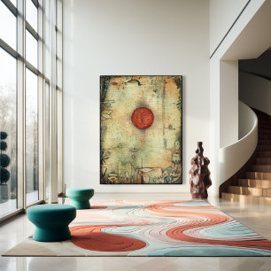 Poster Ad Marginem par Paul Klee, Art Abstrait