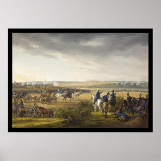 Poster Adam Albrecht Bataille de Moscou 1812