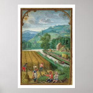 Poster Add 18855 Septembre : harvesting, ploughing and so