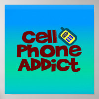 Addict de téléphone portable