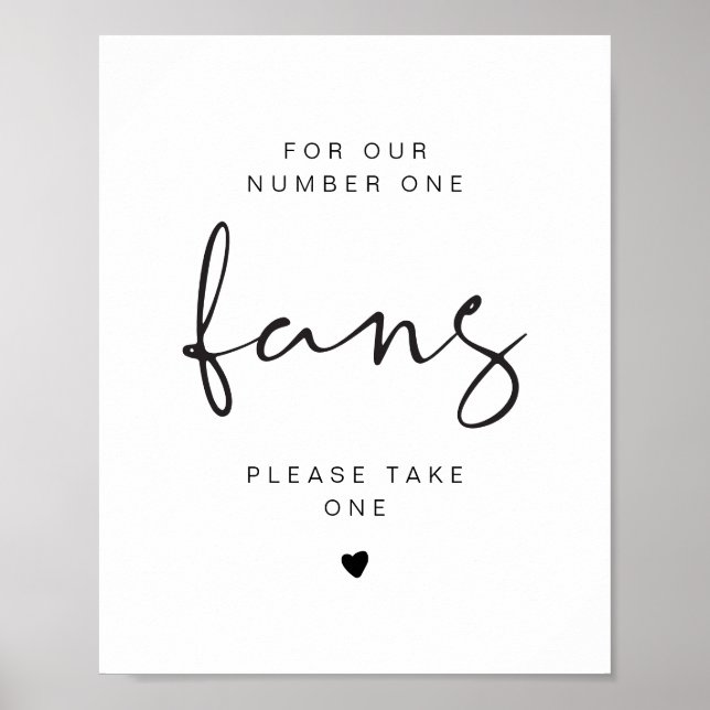 Poster ADELLA Minimale S'il vous plaît prendre un Mariage (Devant)