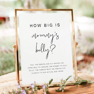 Poster ADELLA Minimaliste Moderne Quelle taille a son ven