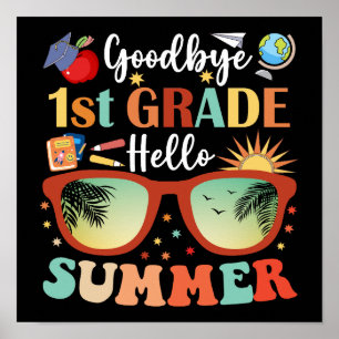 Poster Adieu 1ère année Bonjour été