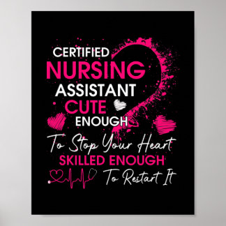 Poster Adjointe en soins infirmiers certifiée Moursing In