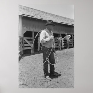 Poster Administration de la sécurité vintage