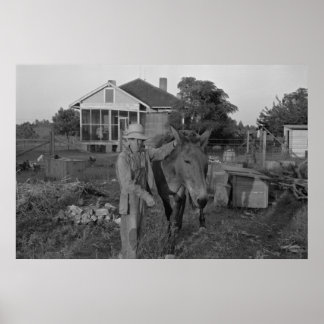 Poster Administration de la sécurité vintage