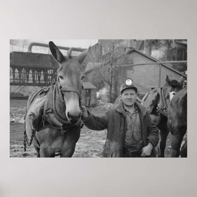 Poster Administration de la sécurité vintage (Devant)