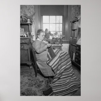 Poster Administration de la sécurité vintage