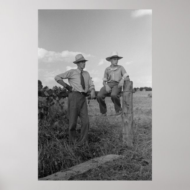 Poster Administration de la sécurité vintage (Devant)