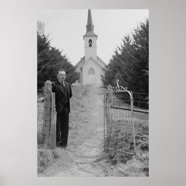 Poster Administration de la sécurité vintage (Devant)