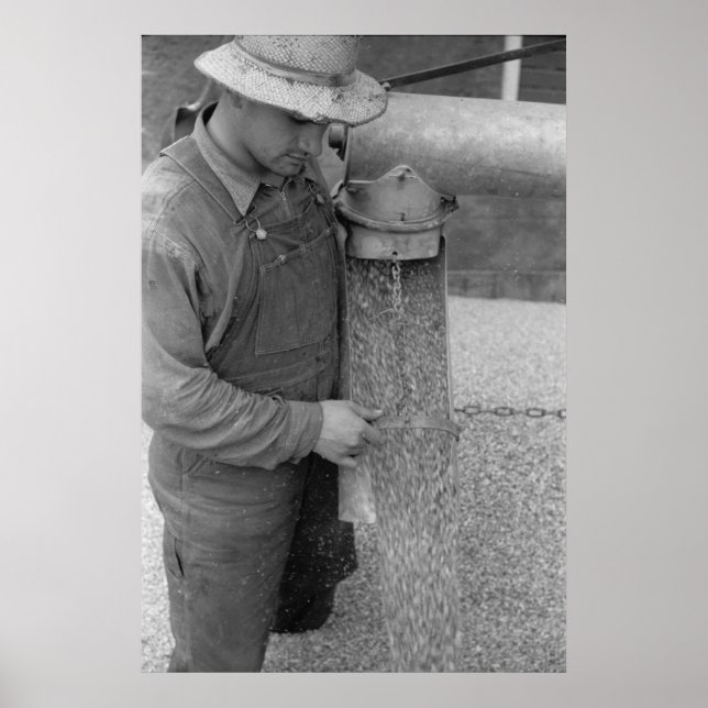 Poster Administration de la sécurité vintage (Devant)