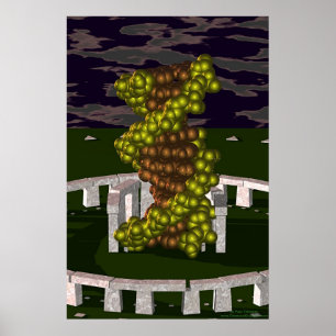 Poster ADN chez Stonehenge
