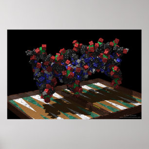Poster ADN de backgammon