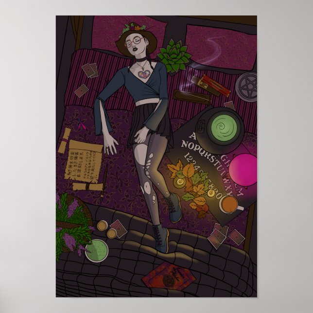 Poster Ado de la sorcière Nest Wicca (Devant)