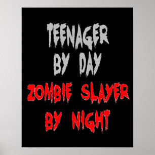 Poster Adolescent Zombie Slayer