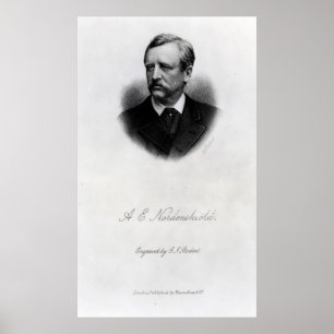 Poster Adolf Erik Nordenskiold, 1880