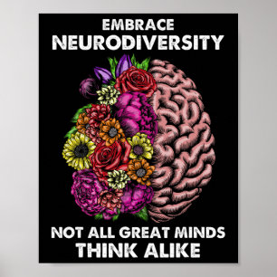 Poster Adopter la Neurodiversité Sensibilisation à l'Auti