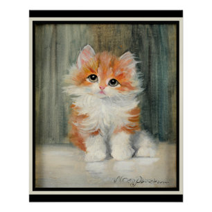 Poster Adorable Kitten