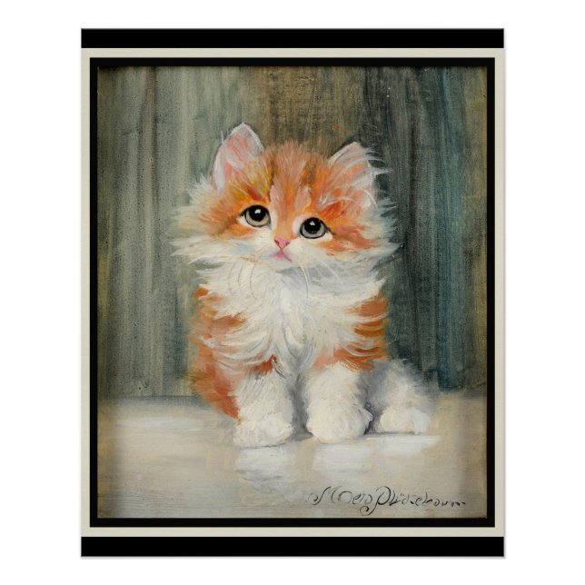 Poster Adorable Kitten (Devant)