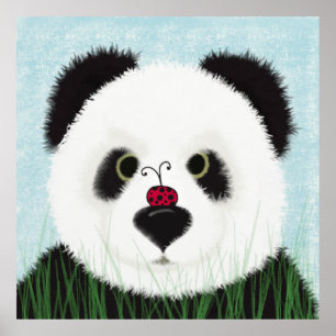 Poster Adorable Ours Panda