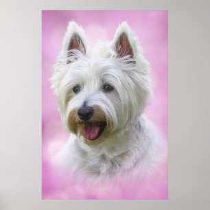 Poster Adorable West Highland blanc terrier