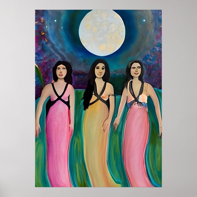 Poster Adorateurs de la Lune (Devant)