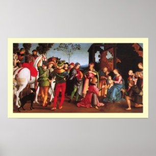POSTER ADORATION DE LA MAGI