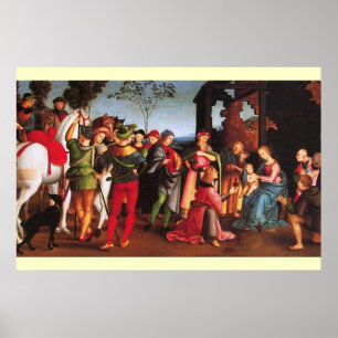 POSTER ADORATION DE LA MAGI