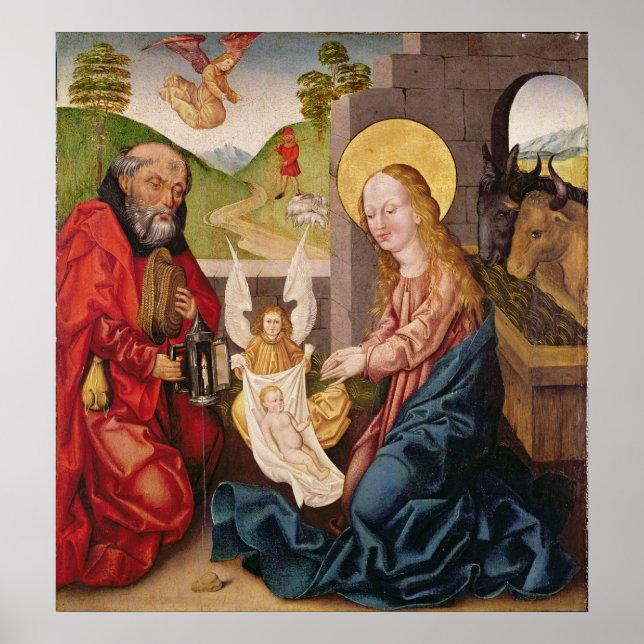 Poster Adoration de l'enfant (Devant)