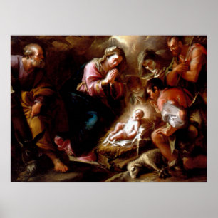 Poster Adoration des bergers - Altobello