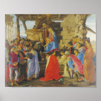 Adoration des Mages par Sandro Botticelli 1475