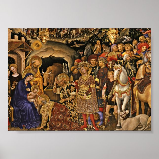 Poster Adorazione dei Magi (Devant)