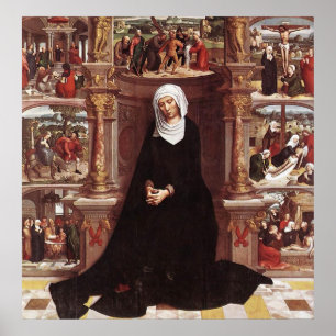 Poster Adriaen Isenbrandt Notre Dame des Sept Douleurs
