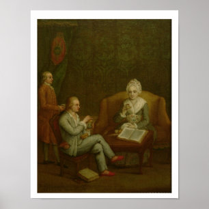 Poster Adriana Giustinian Barbarigo et son fils Gerolamo