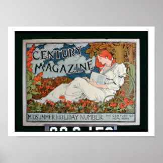Poster advertising 'Century Magazine', Midsummer H
