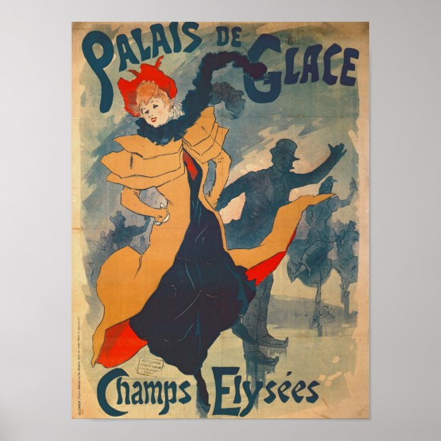Poster advertising the Palais de Glace (Vorne)