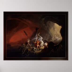 Poster Aeneas et Sibyl Old Masters Reproduction