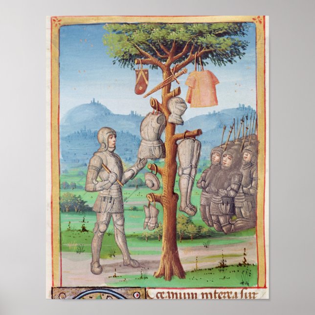 Poster Aeneid' de Virgil avec un commentaire de (Devant)