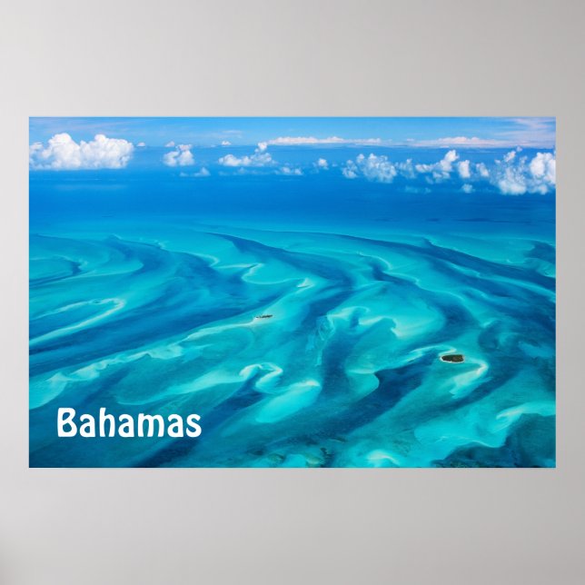 Poster aérien des Bahamas (Devant)