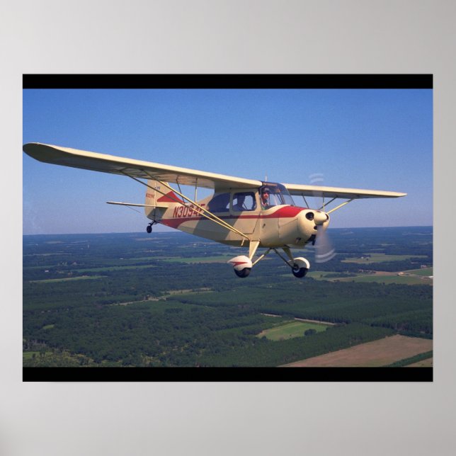 Poster Aeronca, 7AC Champ, 1947_Classic Aviation (Devant)