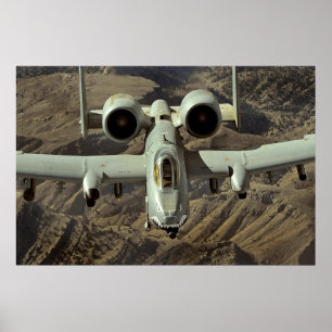 Poster Aéronef A-10 Thunderbolt II