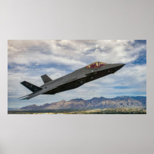 Poster Aéronef F-35 Lightning II