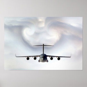 Poster Aéronefs C-17 Globemaster III